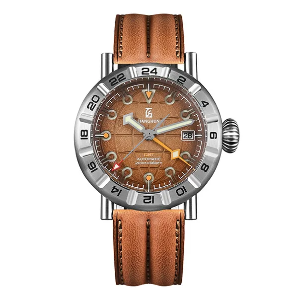 JIANGHUN Watch War Drum Series - JH0102G GMT 42mm